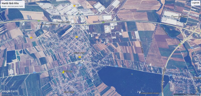 Teren intravilan Bolintin- Deal, 9 500 mp, deschidere 46 m